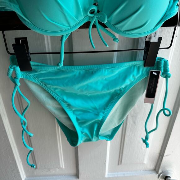 Victoria’s Secret Malibu Fabulous Push-Up Swim Set Bikini Top and Bottom NWT - Picture 5 of 10